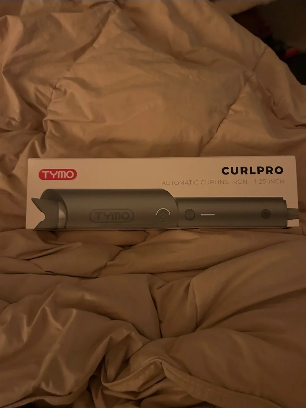 Tymo CurlPro Automatic Curling Iron - Silver 1.25 barrel